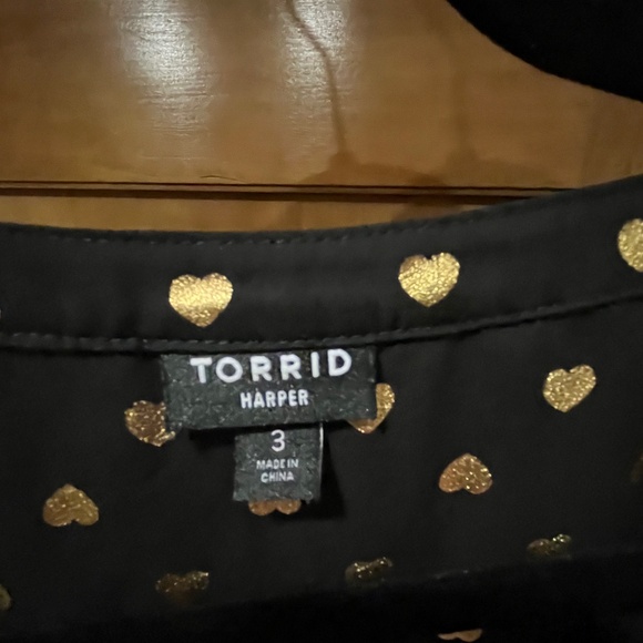 Plus Size Torrid Blouse - Picture 3 of 4